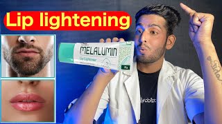 Melalumin lip lightening cream review  Melalumin lip lightening cream kaise use kare  melalumin [upl. by Bettzel343]