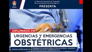 URGENCIAS Y EMERGENCIAS OBSTETRICAS [upl. by Dunkin]