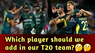 Pak vs Aus 2nd t20  T20 World cup Preparation  Can Pak survive with one power hitter [upl. by Acyre]