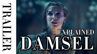 Millie Bobby Brown Damsel 2024 Teaser Trailer Explained  Other Cast Angela Bassett Robin Wright [upl. by Fowler]