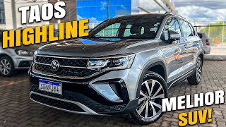 Novo TAOS HIGHLINE 2023  TOP DE LINHA  MELHOR SUV [upl. by Xel270]