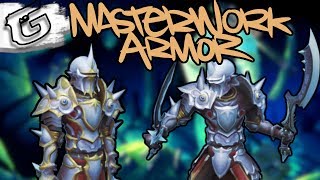 A Brief look at Masterwork armor  Mining amp Smithing Beta 2 [upl. by Ruy]