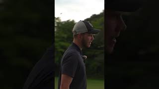 Golfer hits The most Dreaded Shot In Golf… trending golf usopen shank [upl. by Alliuqal146]