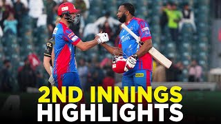 2nd Innings Highlights  Peshawar Zalmi vs Karachi Kings  Match 6  HBL PSL 9  M2A1A [upl. by Dannye]