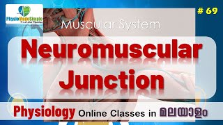 Ep69  Neuromuscular Junction  Malayalam [upl. by Aivyls]