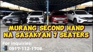 MURANG SECOND HAND NA SASAKYAN SUV 7 SEATERS [upl. by Yecnuahc313]