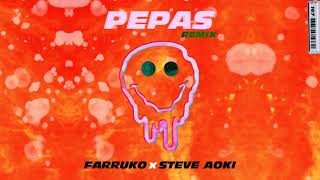 Farruko amp Steve Aoki  Pepas Steve Aoki Remix  Audio [upl. by Kared]