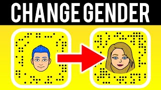 How To Change Bitmoji Gender on Snapchat [upl. by Derman]