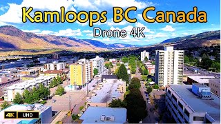 Kamloops BC Canada Drone 4K [upl. by Rene]