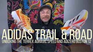 WV119  UNBOXING Adidas Terrex Agravic Speed and Adizero Boston 12 Running Shoes [upl. by Asselim]