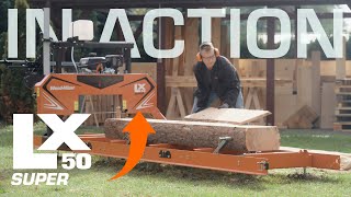 LX50SUPER Portable Sawmill in Action  WoodMizer [upl. by Roselyn238]