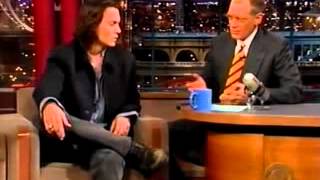 johnny depp on letterman show 1999 [upl. by Bax]