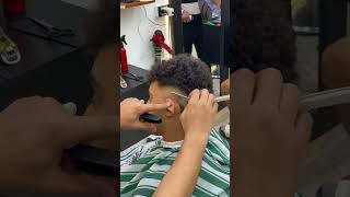 تدريج ويفي 3D ✂️🔥💈 fypシ゚viral foryou fyp barber [upl. by Anisamoht]