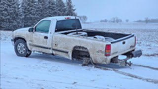 Silverado vs First Snow Clibbins 2024 GMT800 [upl. by Nedry]