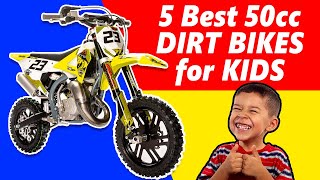 5 Best 50cc Dirt Bike for Kids in 2023  The Best Dirt Bikes For Kids [upl. by Blinni]