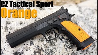 CZ 75 Tactical Sport Orange 2000 Round Review The Best CZ You Can Buy [upl. by Woolson]