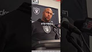 Las Vegas Raiders Coach Antonio Pierce on TE Brock Bowers lasvegasraiders raiders raidernation [upl. by Naujej]