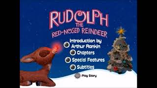 Rudolph the RedNosed Reindeer 2001 DVD Main Menu 1 [upl. by Nnhoj]