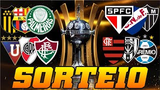 LIBERTADORES 2024  SORTEIO DOS GRUPOS [upl. by Derrik637]