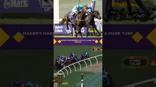 Moira wins the 2 Million Makers Mark BreedersCup Filly amp Mare Turf [upl. by Wiencke]