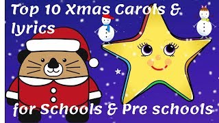 Top 10 Christmas Songs for Schools PreSchools amp Nursery Kids [upl. by Myron]