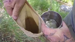 Pre filtering Water with the Millbank Bag [upl. by Adnara]