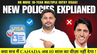 Canada Tourist Visa Update 2024 What You Need to Know About Single vs MultipleEntry Visas [upl. by Amoihc]