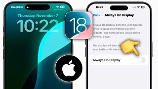 Come disattivare la modalità Always ON Display su iPhone serie 16 [upl. by Saihttam856]