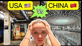 Living in China vs Living in America  中国vs美国。。 我很震惊 [upl. by Gish]