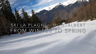 SKI LA PLAGNE 4K Le Fornelet ↘︎ Montalbert [upl. by Churchill]