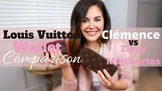 LOUIS VUITTON CLÉMENCE vs ZIPPY MULTICARTES  Wallet Comparison  Roxstud Diaries [upl. by Lotsyrk]