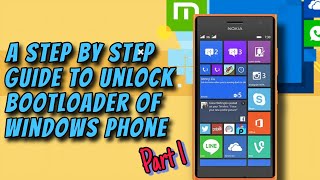 Windows Phone 81 Bootloader Unlocking Tutorial 1st Part  Nokia Lumia  RandomRepairs [upl. by Silas]