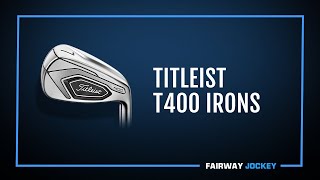 Titleist T400 Irons Review  Fairway Jockey  DJ Lantz [upl. by Akinehs]