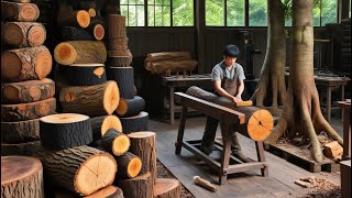 The Most Amazing Products From The Hands Of A 20YearOld Artisan  Unique Table Design [upl. by Helsell]