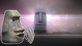 🗿 Moai statue with vine boom  Mineimator [upl. by Lucey]