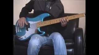 Iron Maiden  Hallowed Be Thy Name Bass cover [upl. by Lewse]