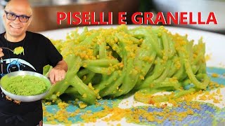 Pasta e Piselli con GRANELLA tostata ricetta pasta e piselli [upl. by Dwayne]