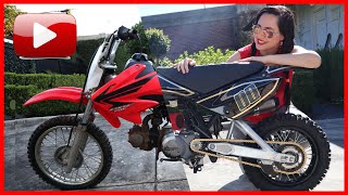 Amazing Pit Bike Transformation – AND How Much It Cost  CRF70 [upl. by Nirre100]