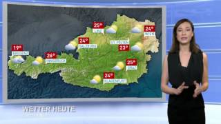 OE24TV  Das Wetter heute für Österreich 1692016 [upl. by Troy]