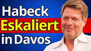 Eilmeldung Habeck kontrolliert Politiker in Davos Er gibt alles zu [upl. by Eikcim]