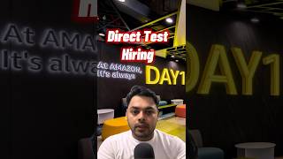 Amazon Direct Test hiring 2024  Amazon jobs amazonjobs job [upl. by Hanoy]