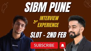 SIBM PUNE INTERVIEW EXPERIENCE BY DEV  Slot  2nd FEB  ONLINE  Questions Asked [upl. by Coffeng145]