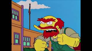 Groundskeeper Willie VS Sheamus  The Simpsons [upl. by Greggory]