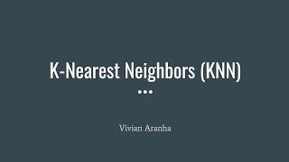 Part 5 KNearest Neighbors KNN Implementation in Python [upl. by Zaragoza542]