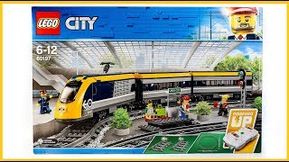 LEGO City 60197 Passenger Train Speed Build [upl. by Nyleaj]