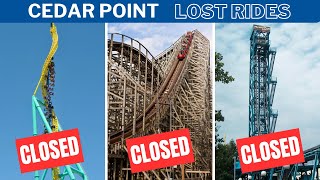 10 LOST Rides of Cedar Point REVEALED [upl. by Centeno]