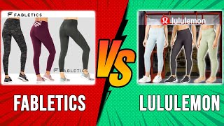 Fabletics vs Lululemon – how do they compare 3 differences to consider [upl. by Tiemroth]