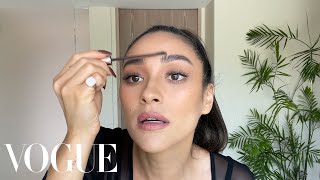 Shay Mitchells 58Step Beauty Guide From Face Masks to False Eyelashes  Beauty Secrets  Vogue [upl. by Garmaise934]