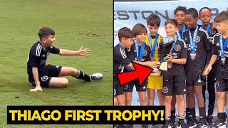 Thiago Messi goal helped Inter Miami academy WIN the FINAL of Weston Cup tournament  Football News [upl. by Brenk]