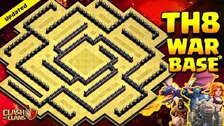 TH8 Anti 3 Star War Base 2017  AnTi GowipeDargonGoho  ClashofClans [upl. by Towbin]